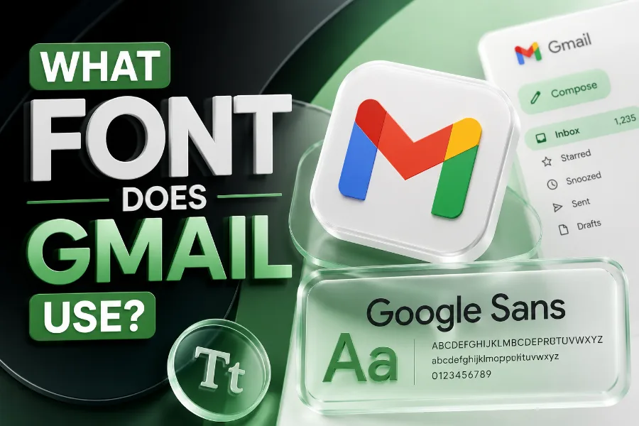 What Font Does Gmail Use? Complete Guide For 2026
